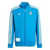 adidas Real Madrid Terrace Icons Track Top Trainingsjacke Kinder - Blue Bird / White
