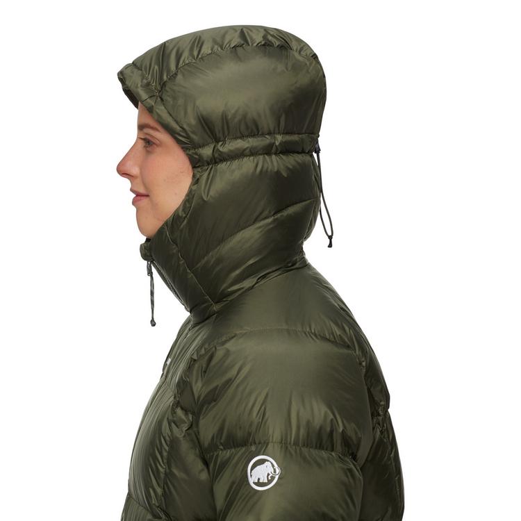 Mammut Mammut Glacier Glow IN Hooded Daunenjacke Damen - dark marsh - 0 | SportScheck