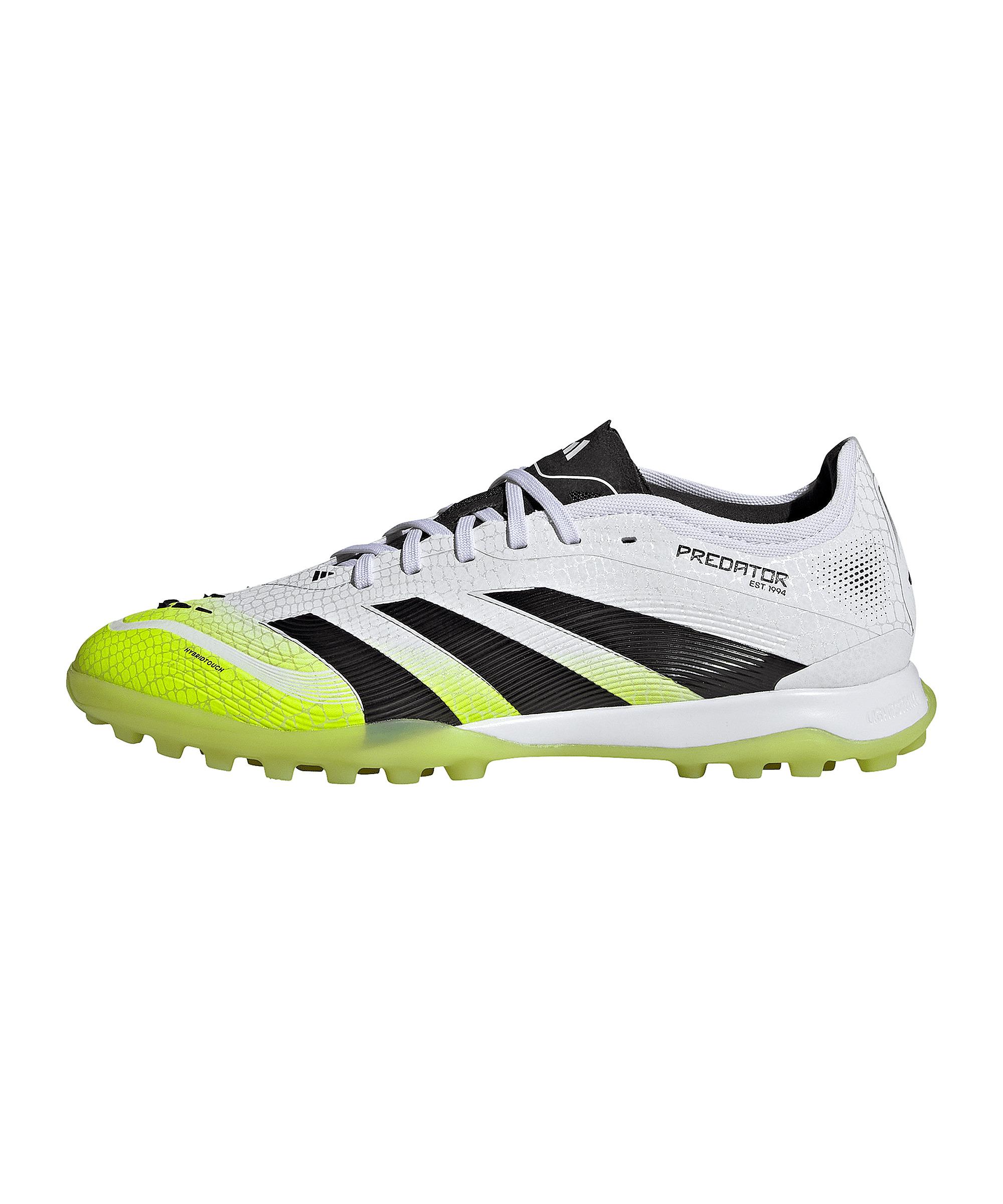 adidas Predator Pro TF Coral Blaze Fu&szlig;ballschuhe - weissschwarz