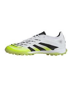 Rückansicht von adidas Predator Pro TF Coral Blaze Fußballschuhe weissschwarz