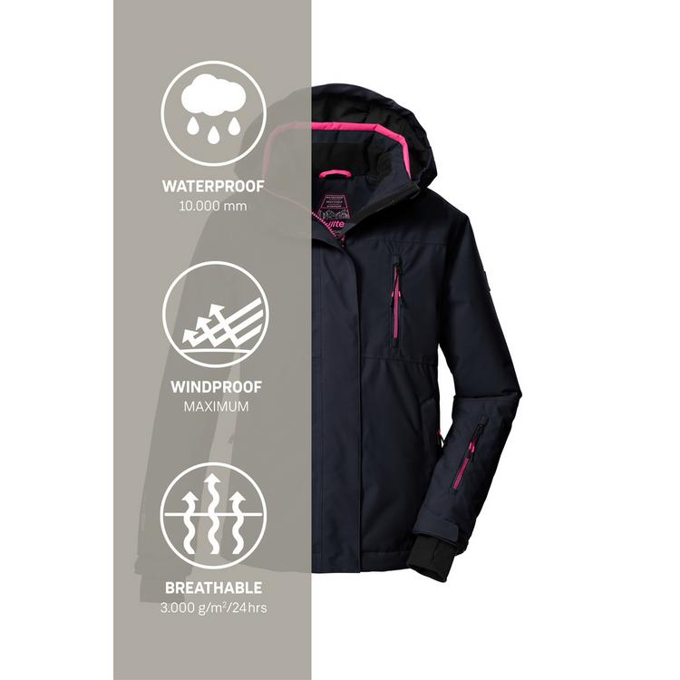 KILLTEC KILLTEC Skijacke Kinder - Schwarz01106 - 4 | SportScheck