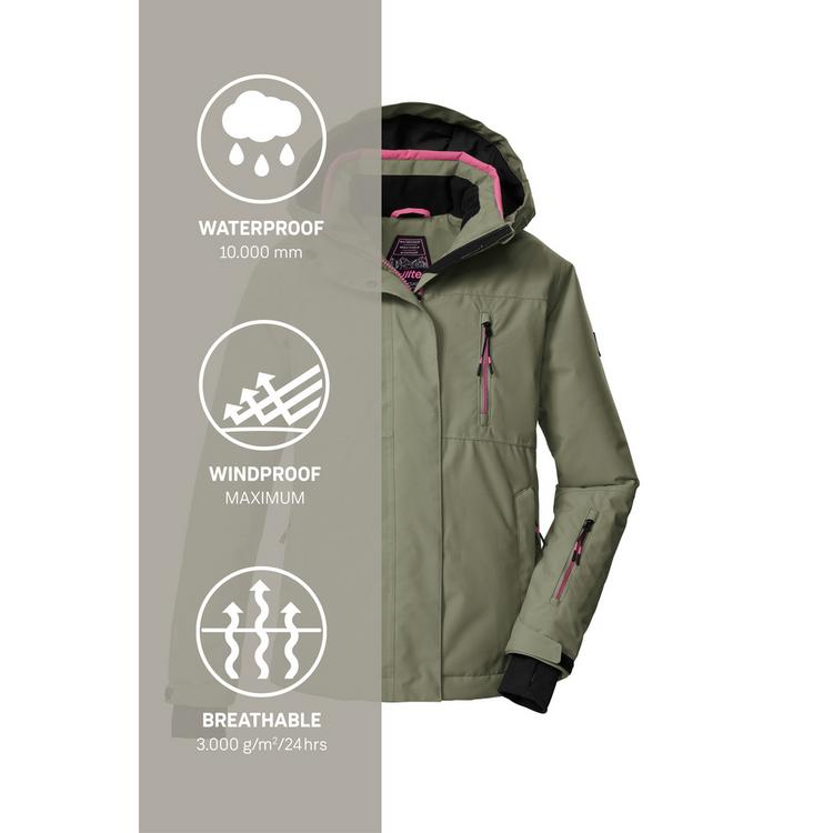 KILLTEC KILLTEC Skijacke Kinder - Gr&uuml;n2044 - 4 | SportScheck