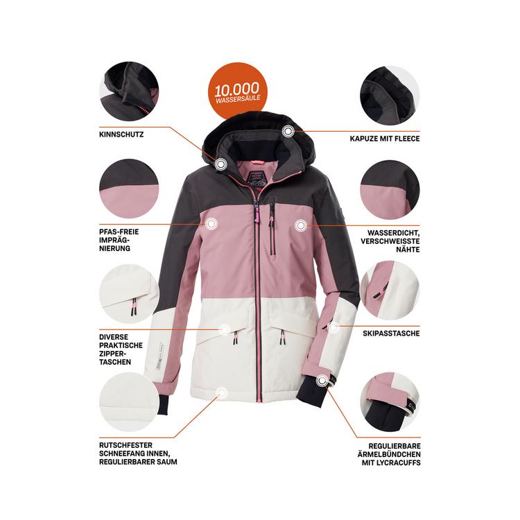 KILLTEC KILLTEC Skijacke Kinder - Rose4015 - 3 | SportScheck