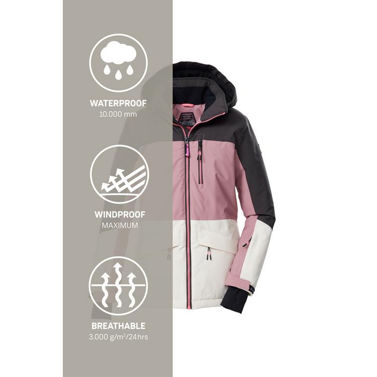 KILLTEC KILLTEC Skijacke Kinder - Rose4015 - 4 | SportScheck