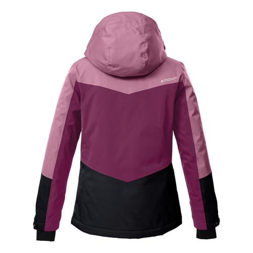 Rückansicht von KILLTEC Skijacke Kinder Rose4034