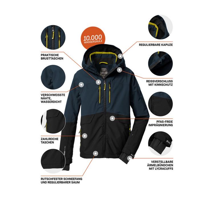 KILLTEC KILLTEC Skijacke Kinder - Blau3023 - 3 | SportScheck