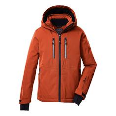 KILLTEC Skijacke Kinder Dunkelorange