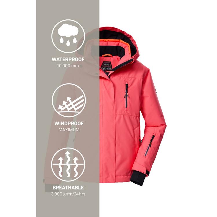 KILLTEC KILLTEC Skijacke Kinder - Pink4718 - 4 | SportScheck