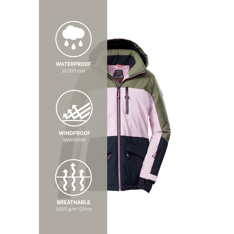 KILLTEC KILLTEC Skijacke Kinder - Rose4020 - 4 | SportScheck