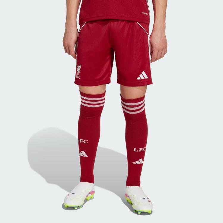 adidas adidas FC Liverpool FC 25/26 Heimshorts Kinder Fu&szlig;ballshorts Kinder - Strawberry Red - 1 | SportScheck