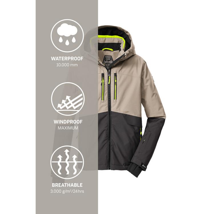 KILLTEC KILLTEC Skijacke Kinder - Sand8110 - 4 | SportScheck