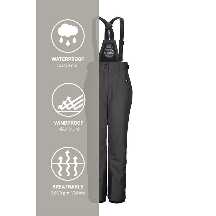 KILLTEC KILLTEC Skihose Kinder - Steingrau071 - 4 | SportScheck