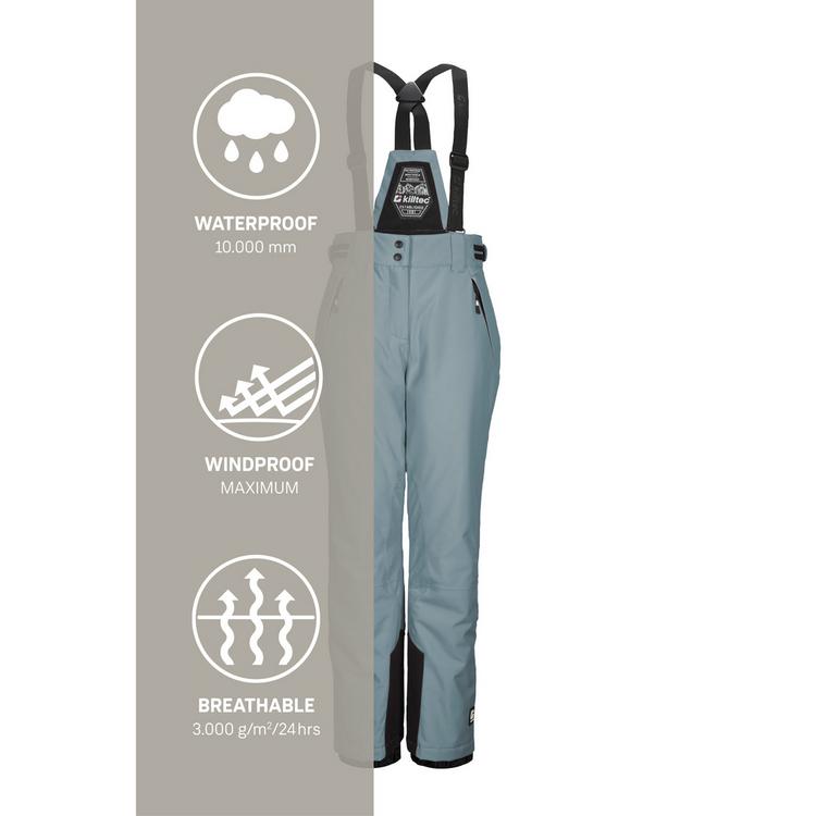 KILLTEC KILLTEC Skihose Kinder - Rauchblau342 - 4 | SportScheck