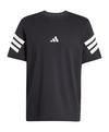 adidas Future Icons Three Stripes T-Shirt Laufshirt Herren - schwarz