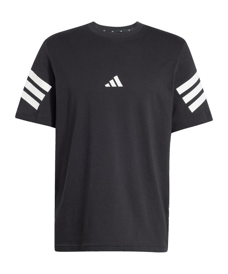adidas adidas Future Icons Three Stripes T-Shirt Laufshirt Herren - schwarz - 0 | SportScheck