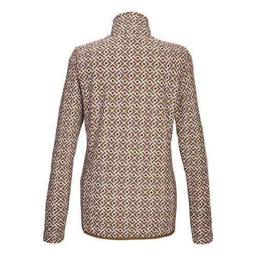 Rückansicht von KILLTEC KSW 109 WMN LS SHRT Langarmshirt Damen Braun5939