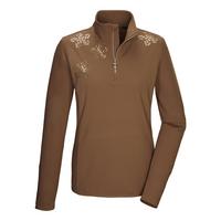 KILLTEC KSW 110 WMN LS SHRT Langarmshirt Damen - Braun5939