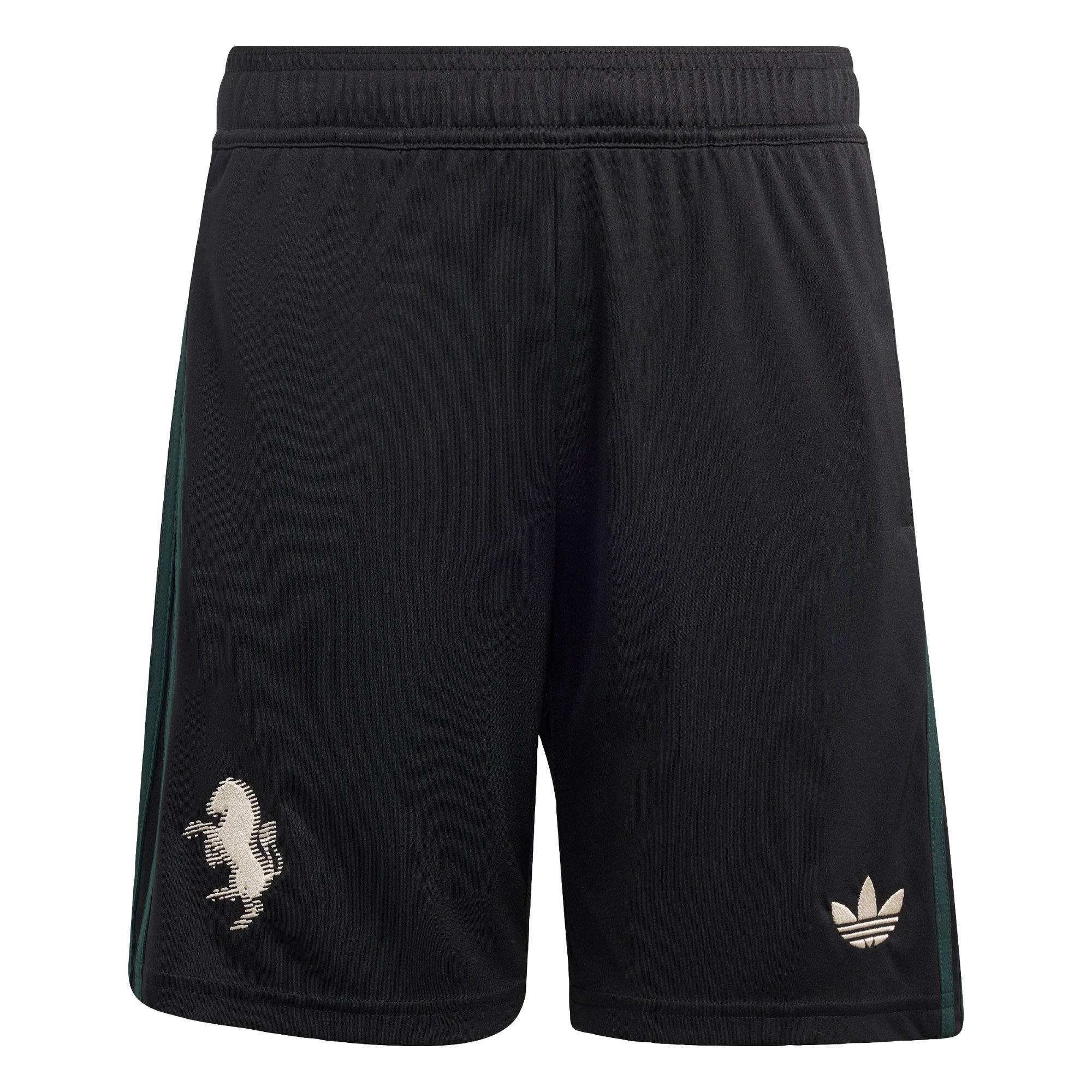 adidas Juventus Turin 25/26 Ausweichshorts Fu&szlig;ballshorts Kinder - Black / Ecru Tint