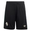adidas Juventus Turin 25/26 Ausweichshorts Fu&szlig;ballshorts Kinder - Black / Ecru Tint