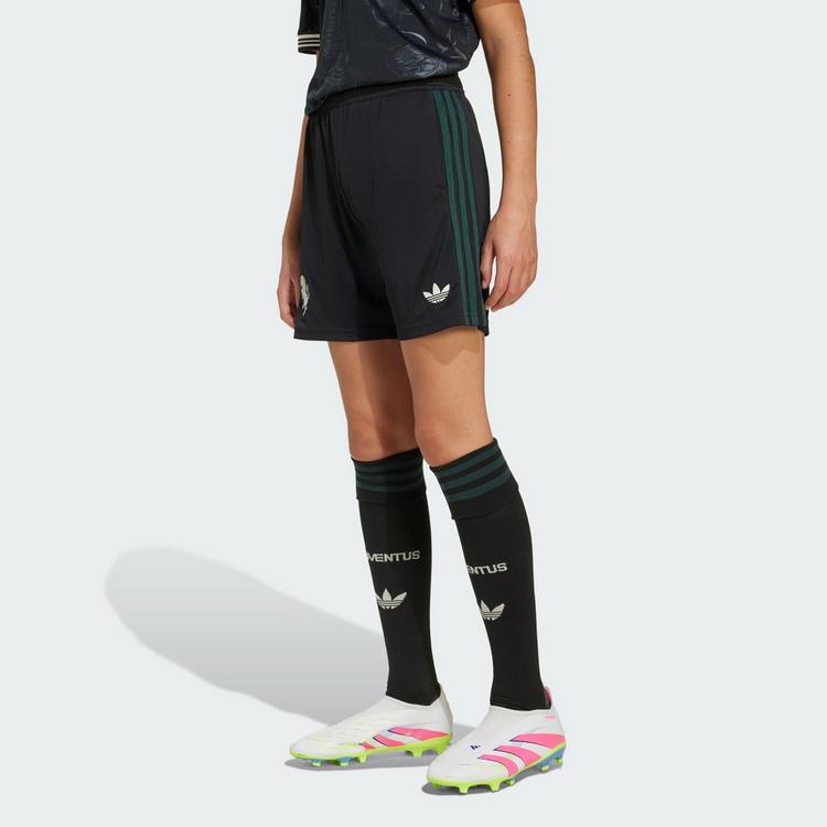 adidas adidas Juventus Turin 25/26 Ausweichshorts Fu&szlig;ballshorts Kinder - Black / Ecru Tint - 0 | SportScheck