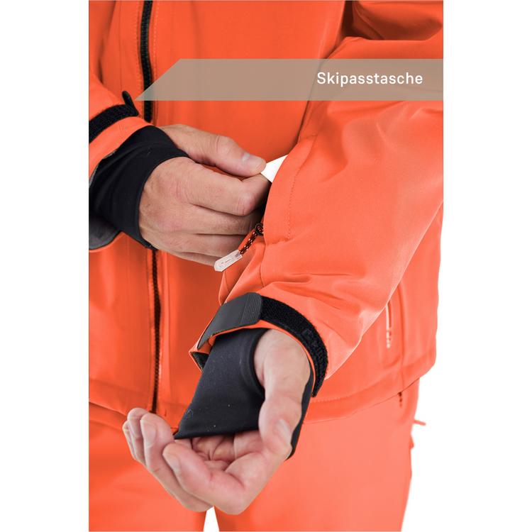 KILLTEC KILLTEC KSW 50 MN SKI JCKT Skijacke Herren - Dunkelorange - 9 | SportScheck
