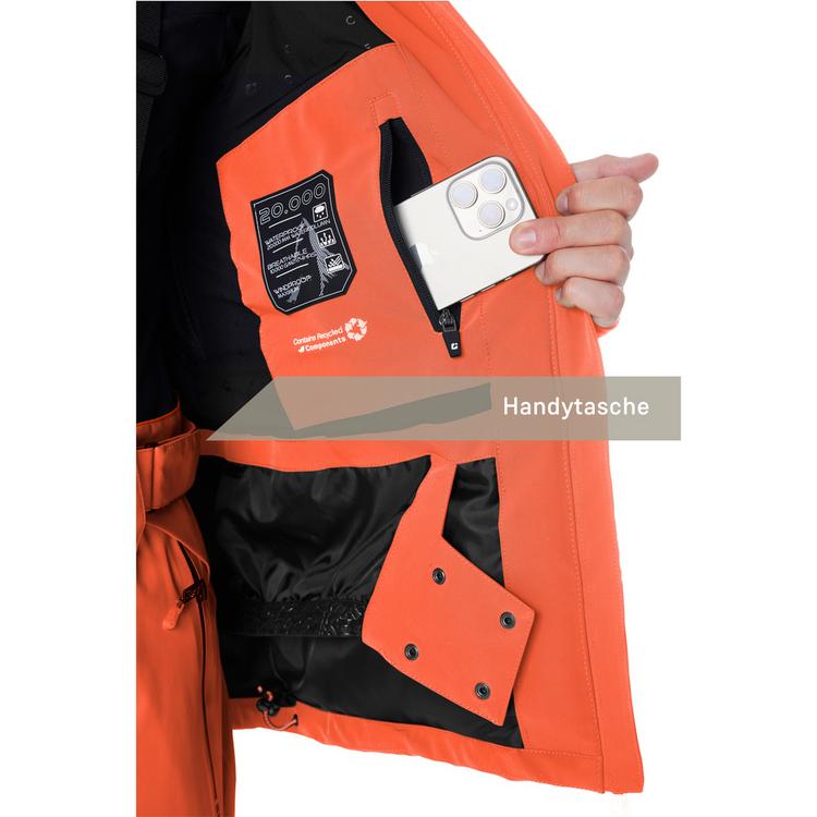 KILLTEC KILLTEC KSW 50 MN SKI JCKT Skijacke Herren - Dunkelorange - 10 | SportScheck