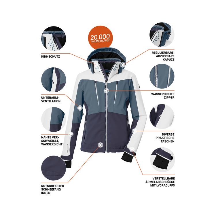 KILLTEC KILLTEC Skijacke Damen - Blau3026 - 3 | SportScheck