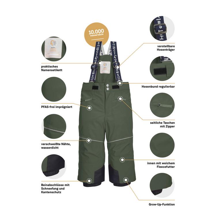 first instinct by killtec first instinct by killtec FISW 48 MNS SKI PNTS Skihose Kinder - Moos1528 - 3 | SportScheck