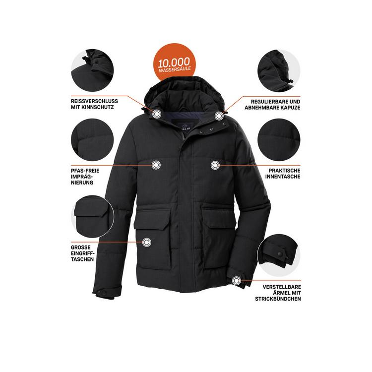 G.I.G.A. DX by killtec G.I.G.A. DX by killtec GW 26 MN QLTD JCKT Funktionsjacke Herren - Schwarz0110 - 3 | SportScheck