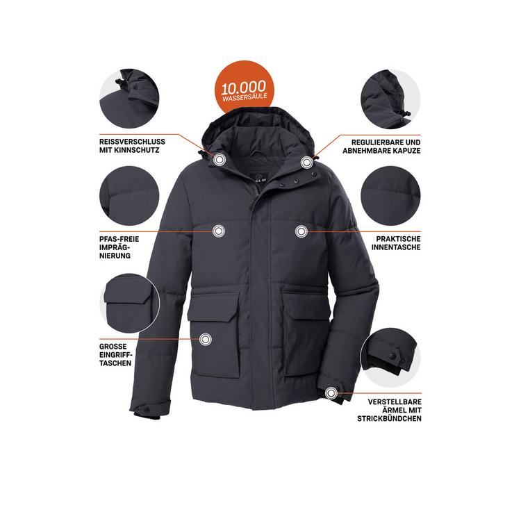 G.I.G.A. DX by killtec G.I.G.A. DX by killtec GW 26 MN QLTD JCKT Funktionsjacke Herren - Anthrazit051 - 4 | SportScheck