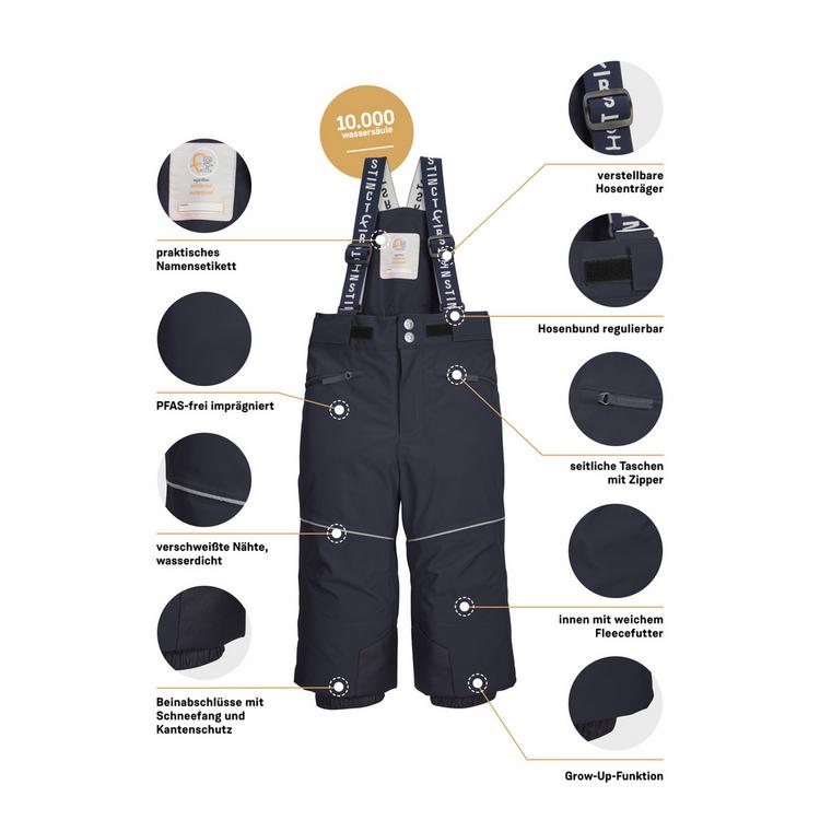 first instinct by killtec first instinct by killtec FISW 48 MNS SKI PNTS Skihose Kinder - Blau3044 - 3 | SportScheck