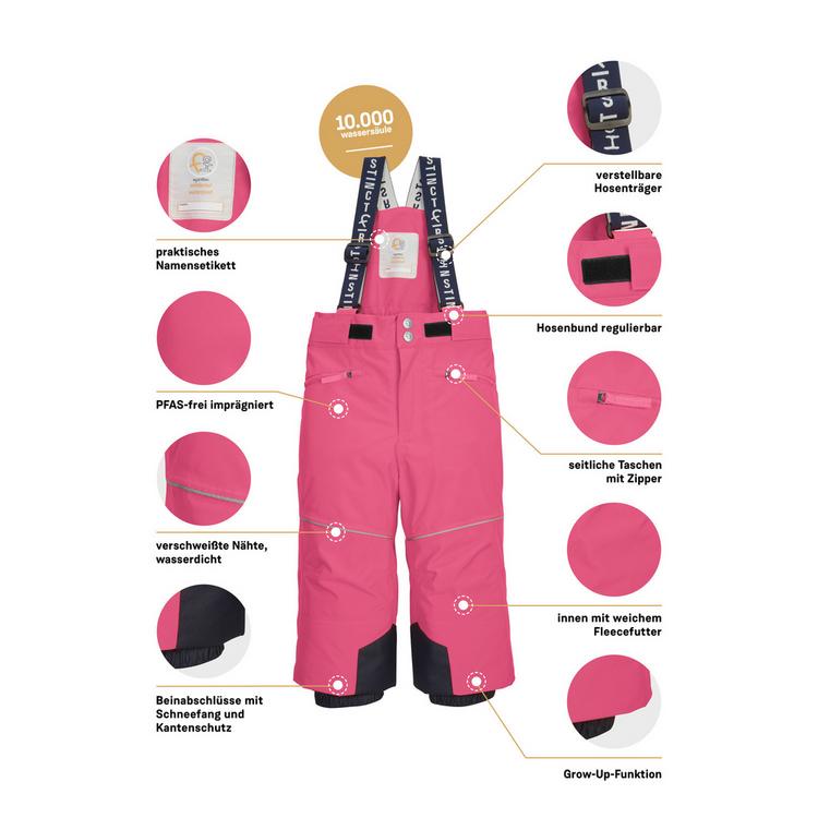 first instinct by killtec first instinct by killtec FISW 48 MNS SKI PNTS Skihose Kinder - Rose4010 - 3 | SportScheck