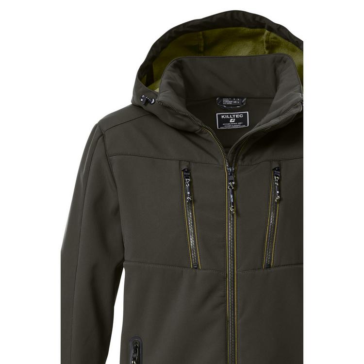 KILLTEC KILLTEC KOW 79 MN SFTSHLL JCKT Funktionsjacke Herren - Dunkeloliv111 - 1 | SportScheck