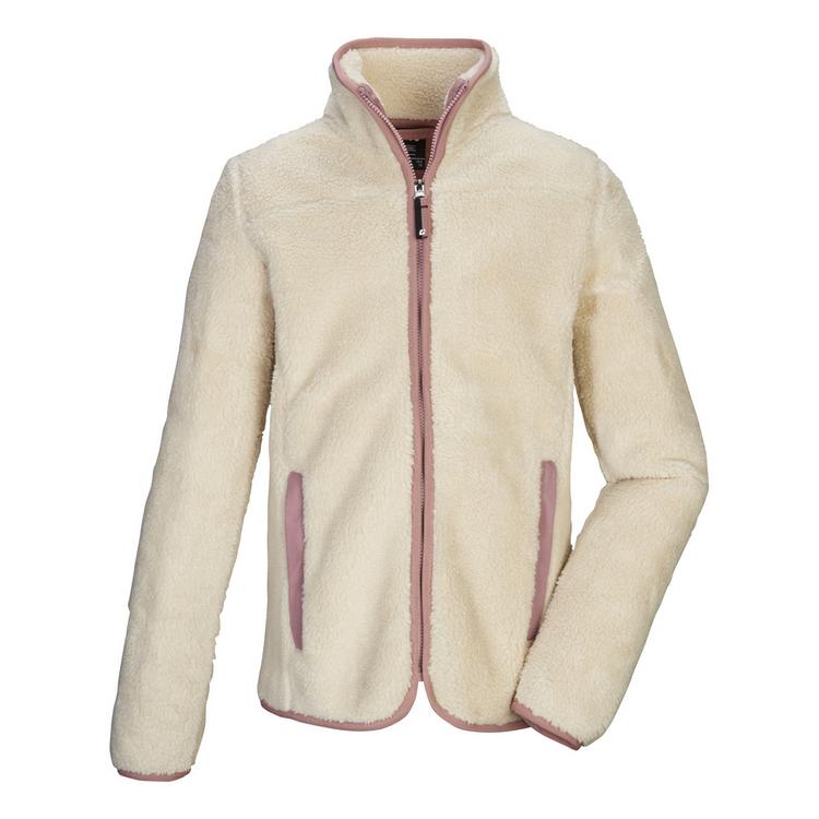 KILLTEC KILLTEC KOW 242 GRLS FLC JCKT Fleecejacke Kinder - Beige - 0 | SportScheck