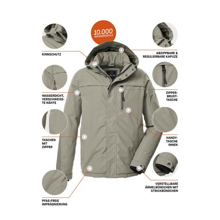 G.I.G.A. DX by killtec G.I.G.A. DX by killtec GW 39 MN JCKT Funktionsjacke Herren - Oliv1012 - 3 | SportScheck