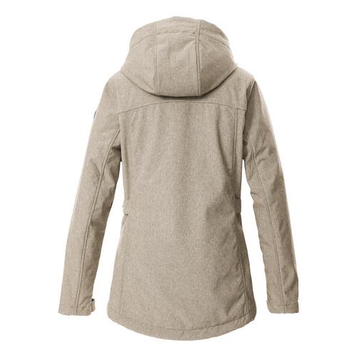 Rückansicht von G.I.G.A. DX by killtec GW 35 WMN SFTSHLL JCKT Softshelljacke Damen Beige8017
