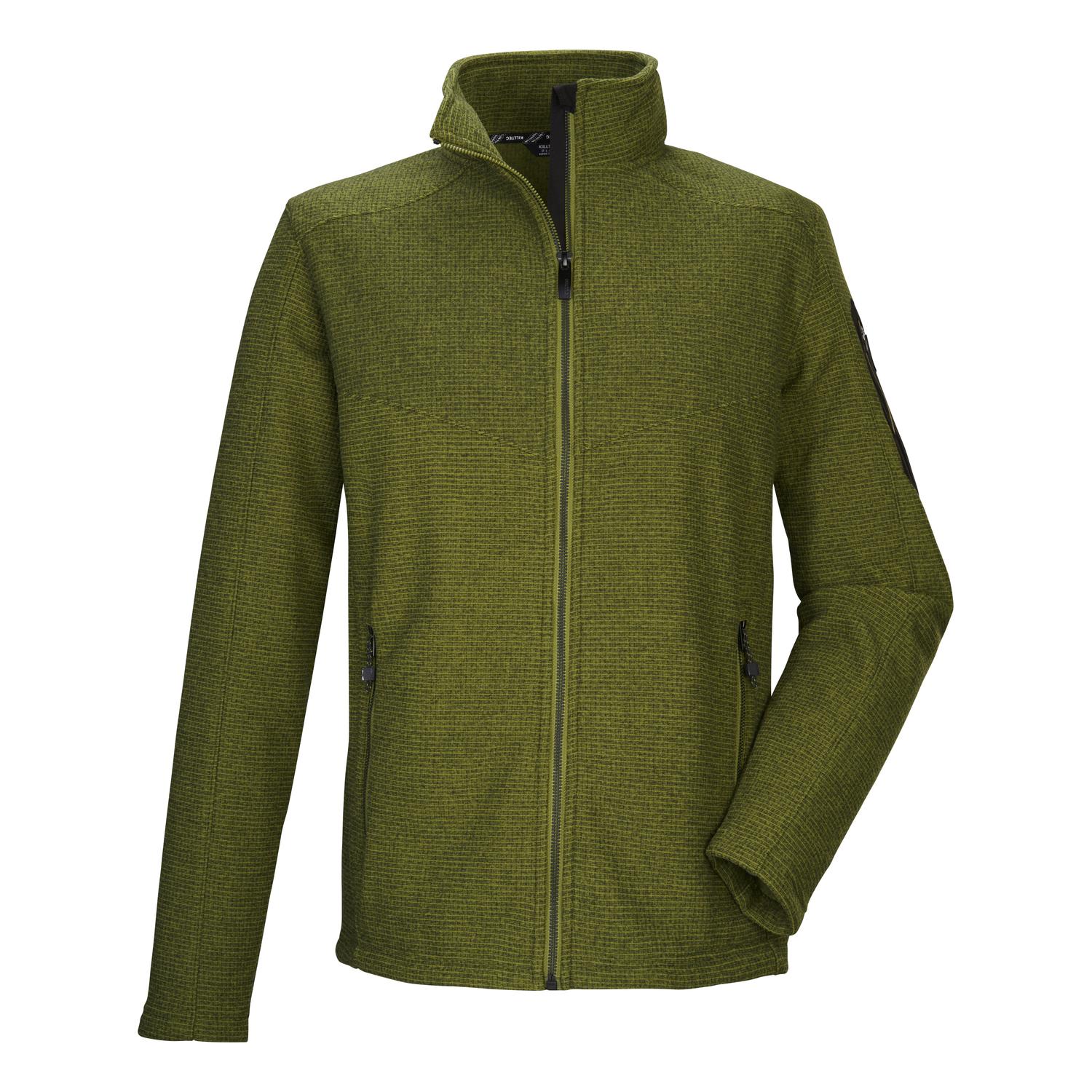 KILLTEC KOW 75 MN FLC JCKT Fleecejacke Herren - Moos1528