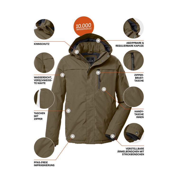 G.I.G.A. DX by killtec G.I.G.A. DX by killtec GW 39 MN JCKT Funktionsjacke Herren - Schlamm131 - 3 | SportScheck