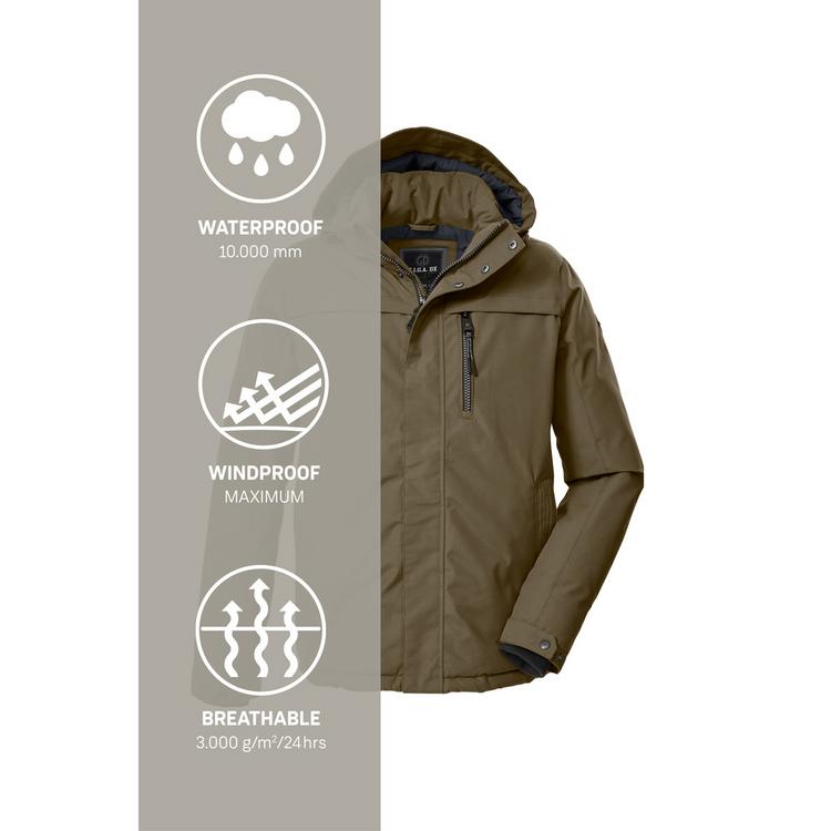 G.I.G.A. DX by killtec G.I.G.A. DX by killtec GW 39 MN JCKT Funktionsjacke Herren - Schlamm131 - 4 | SportScheck