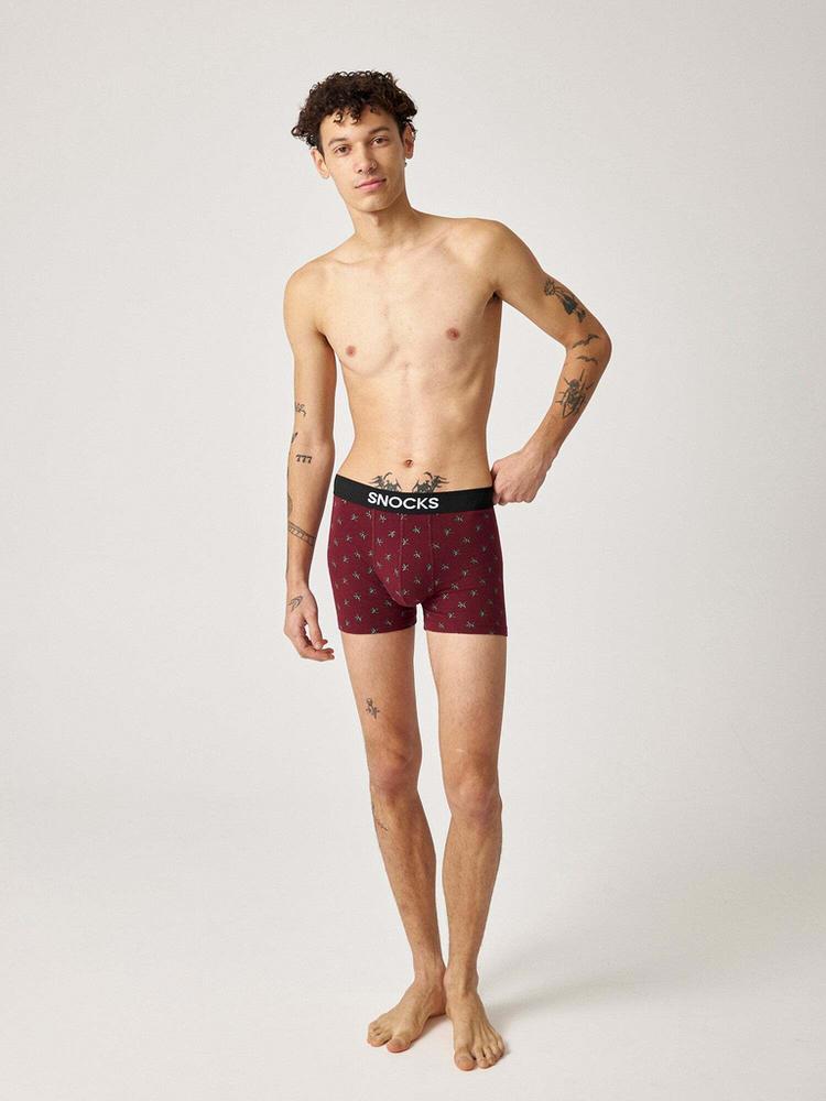 Snocks Snocks Boxershorts aus Bio-Baumwolle Unterhose Herren - X-Mas - 2 | SportScheck