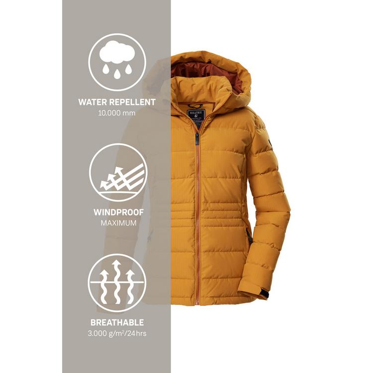 KILLTEC KILLTEC KOW 10 WMN QLTD JCKT Softshelljacke Damen - Gold7417 - 4 | SportScheck