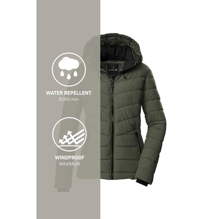 G.I.G.A. DX by killtec G.I.G.A. DX by killtec GW 32 WMN QLTD JCKT Softshelljacke Damen - Oliv101 - 4 | SportScheck