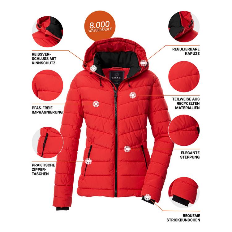 G.I.G.A. DX by killtec G.I.G.A. DX by killtec GW 32 WMN QLTD JCKT Softshelljacke Damen - Rot4526 - 2 | SportScheck
