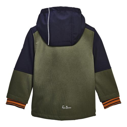Rückansicht von first instinct by killtec FIOW 52 MNS SFTSHLL JCKT Softshelljacke Kinder Moos1528