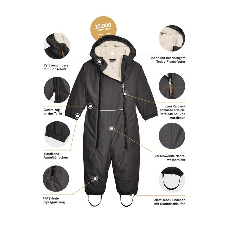 first instinct by killtec first instinct by killtec FIOW 59 MNS ONPC Skihose Kinder - Steingrau071 - 4 | SportScheck