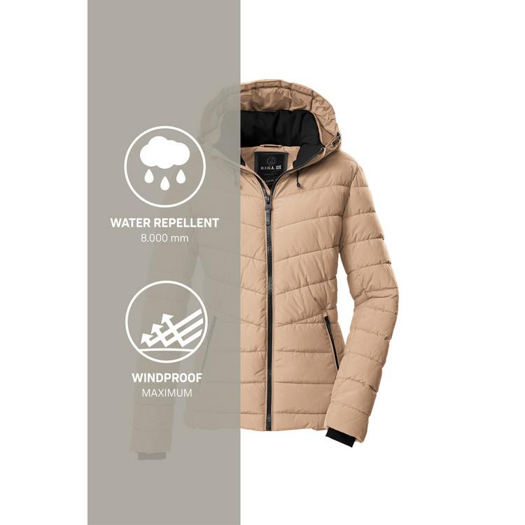 G.I.G.A. DX by killtec G.I.G.A. DX by killtec GW 32 WMN QLTD JCKT Softshelljacke Damen - Camel - 4 | SportScheck