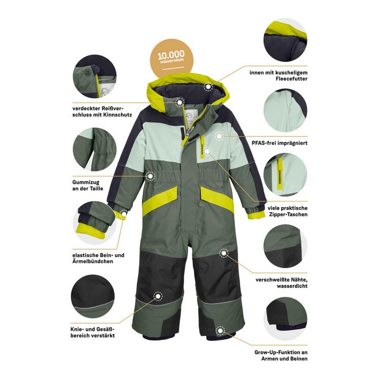 first instinct by killtec first instinct by killtec FISW 47 MNS ONPC Skijacke Kinder - Moos151 - 3 | SportScheck