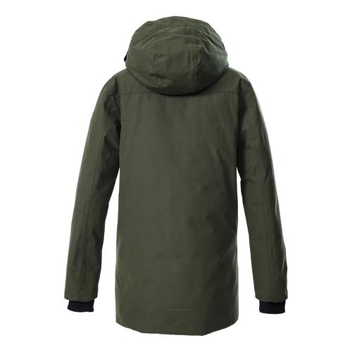 Rückansicht von KILLTEC KOW 234 BYS PRK Funktionsjacke Kinder Dunkeloliv111