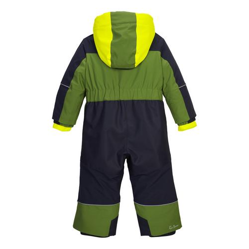 Rückansicht von first instinct by killtec FISW 47 MNS ONPC Skijacke Kinder Laubgrün