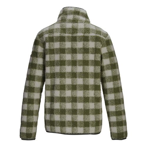 Rückansicht von KILLTEC KOW 244 BYS FLC JCKT Fleecejacke Kinder Oliv101